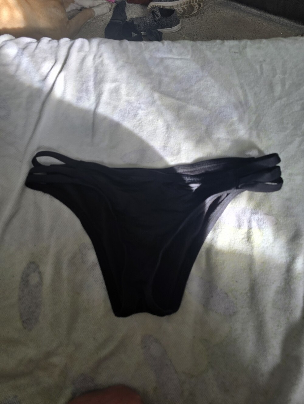 Mossimo Size Small Black Bikini Bottom. Like New.